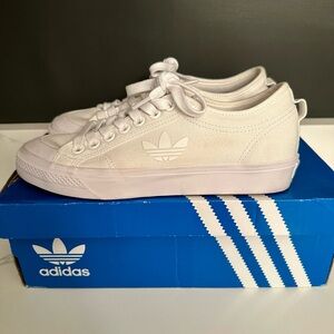 Adidas White Sneakers
